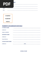 Educational Tour Application Form | PDF
