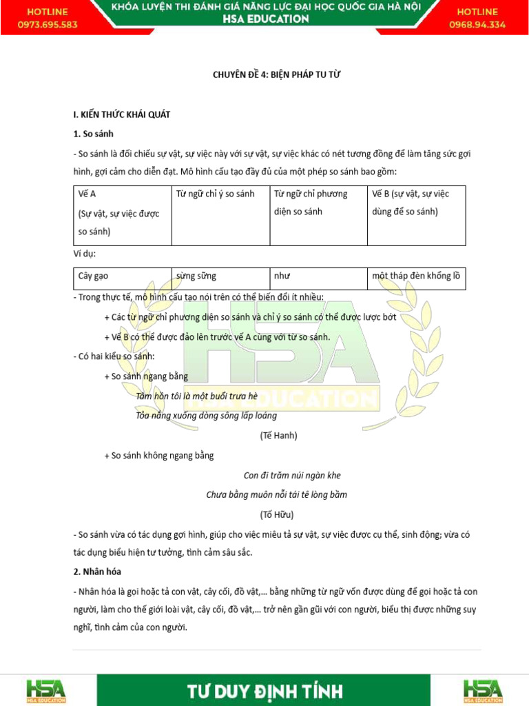 NH TNH - Chuyn 11 - CC Bin PHP T T | PDF