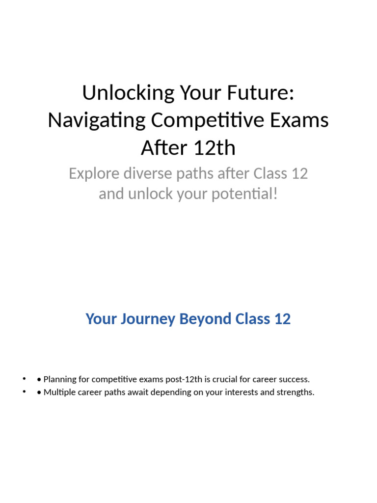 Unlocking Your Future Styled Presentation | PDF