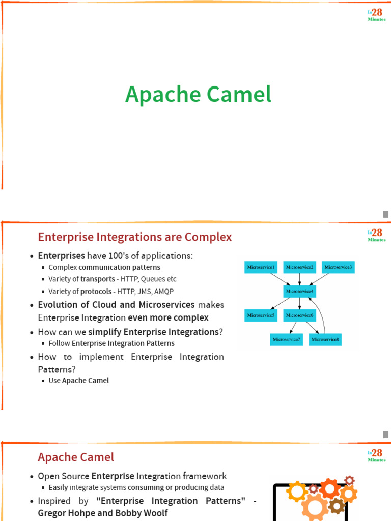 Simplifying Enterprise Integration with Camel | PDF | Software ...