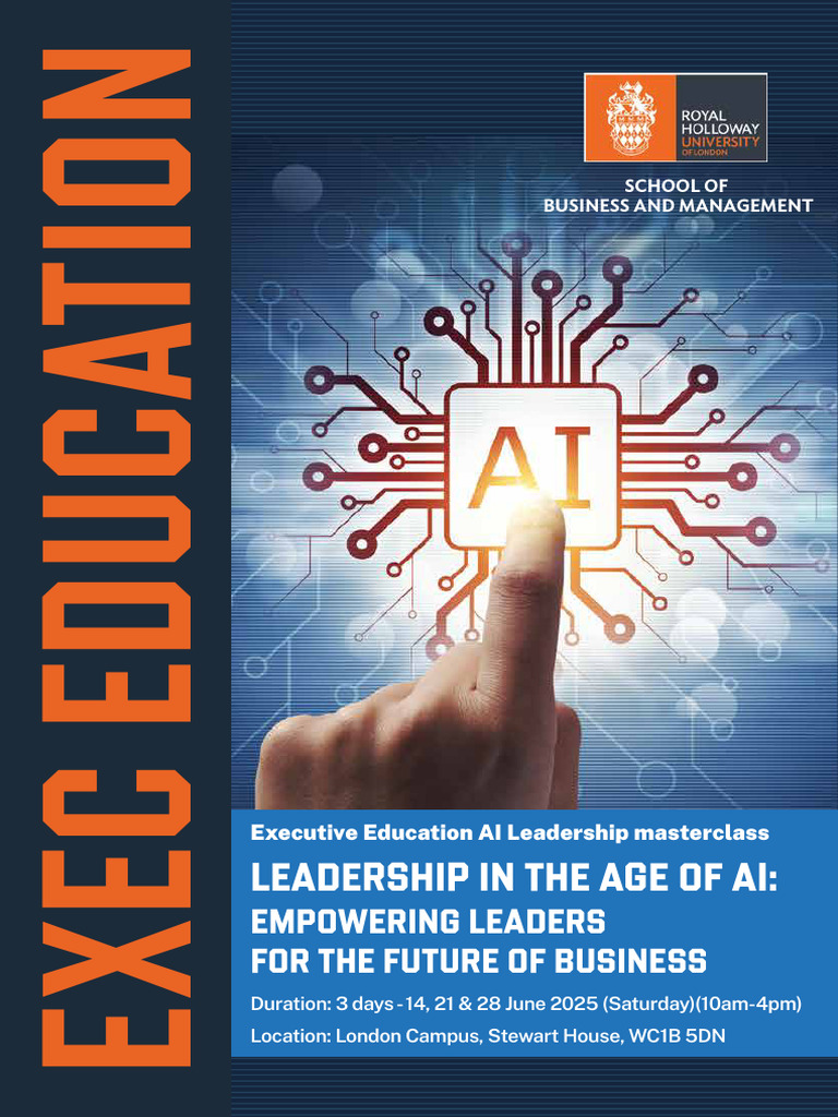 Leadership in The Age of AI | PDF | Artificial Intelligence ...