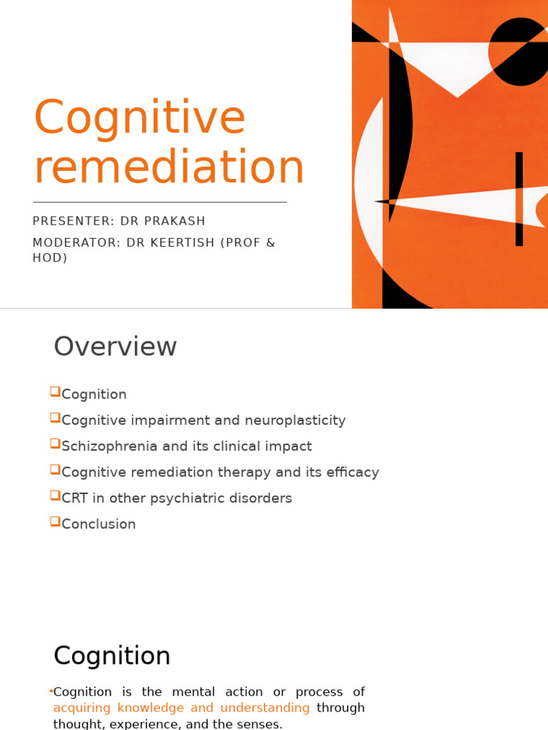 Cognitive Remediation Therapy for Schizophrenia | PDF | Schizophrenia ...