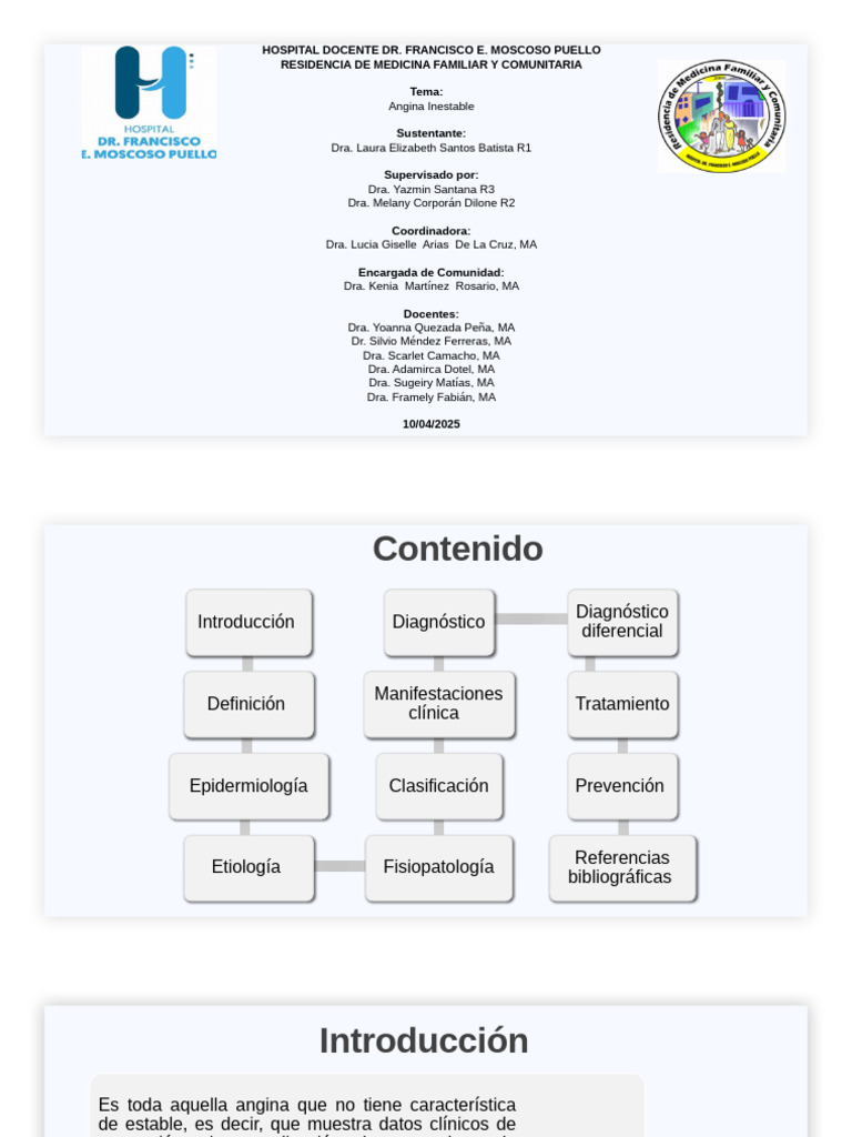 Angina Inestable - 114558 - 111400 | PDF | Cardiología | Infarto de ...