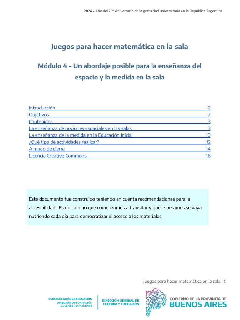 Juegos de Matemática en Educación Inicial | PDF | Educación de la ...