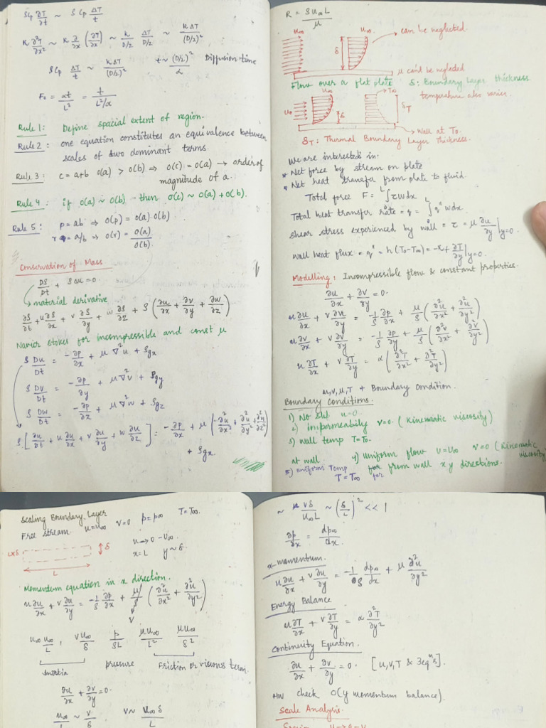 HMT Notes on Thermal Dynamics | PDF