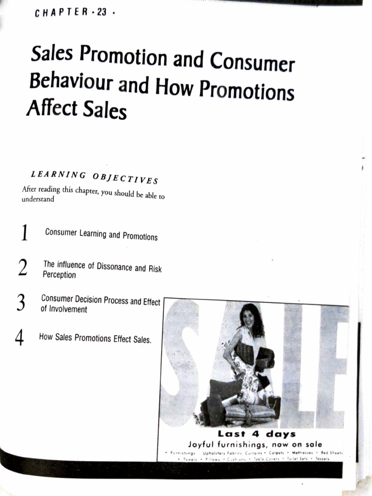 Sales Promotion and Theories and Its Impact On Sales Promotion | PDF ...