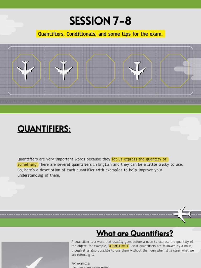 Understanding Quantifiers and Conditionals | PDF | Quantity | Noun