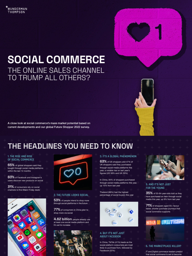 Social Commerce Growth Insights 2022 | PDF | Brand | Social Media