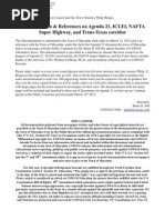 Agenda 21 Documentation For The Mayodan Town Council