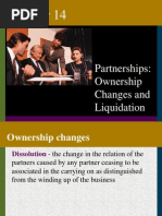 14- Partnerships- Ownership Changes and Liquidation