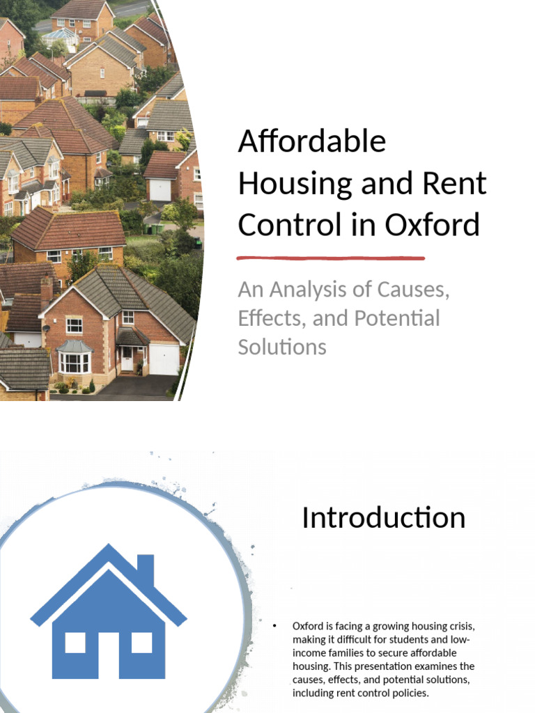 Affordable Housing Oxford | PDF | Affordable Housing | Rent Regulation