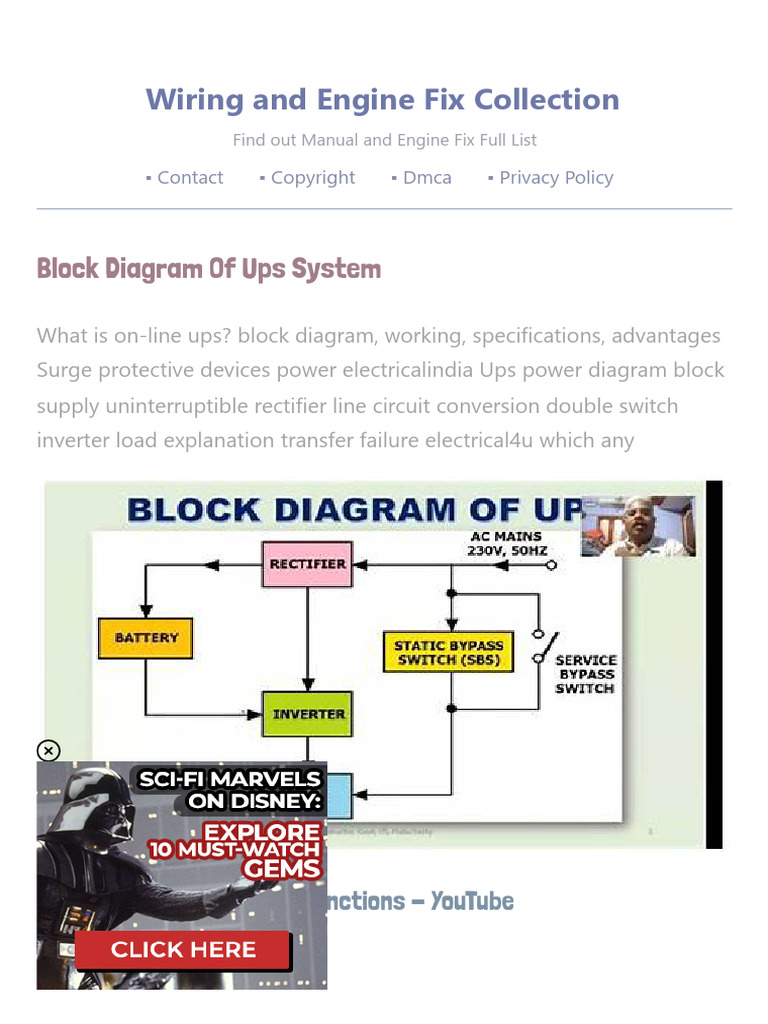 UPS System Block Diagram Overview | PDF | Power Supply | Power Inverter
