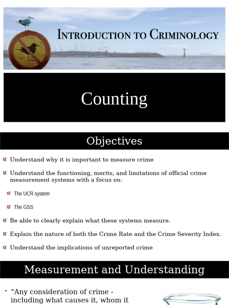 Understanding Crime Measurement Systems | PDF | Crime Statistics | Crimes