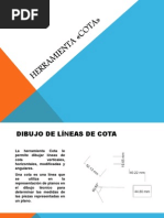 Herramienta «Cota»