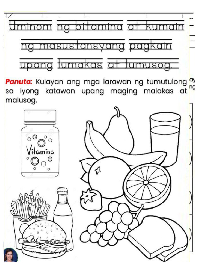 Masustansiya at Di-Masustansiyang Pagkain | PDF