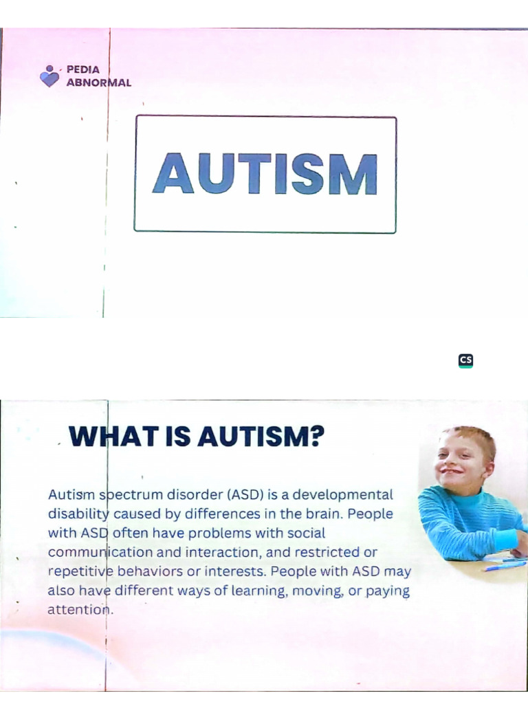 Autism | PDF