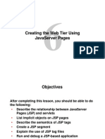 06 - Creating The Web Tier Using Java Server Pages