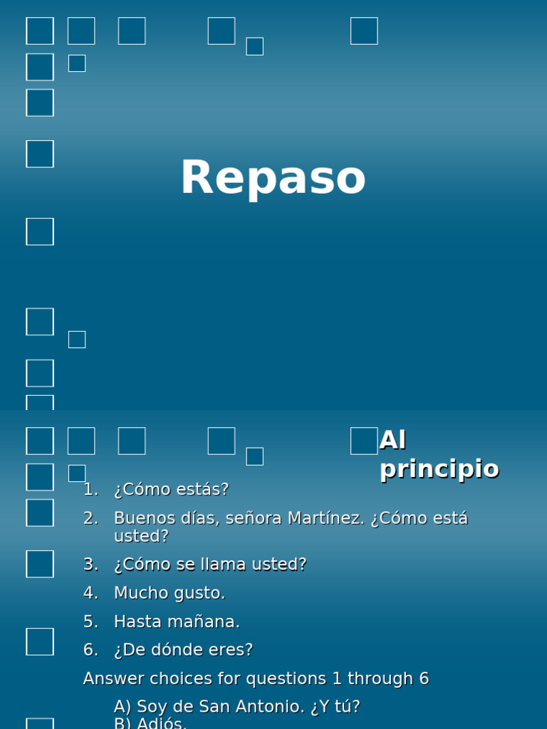 Repaso | PDF