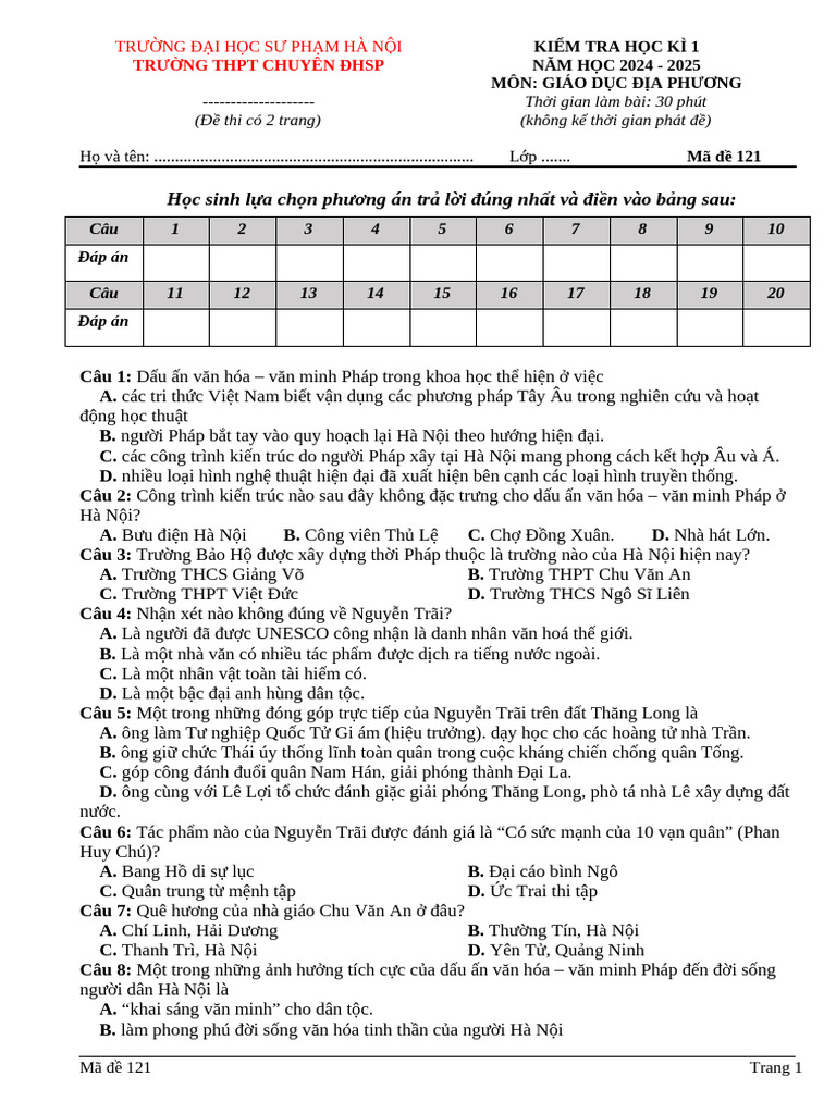 Ma de 121 | PDF