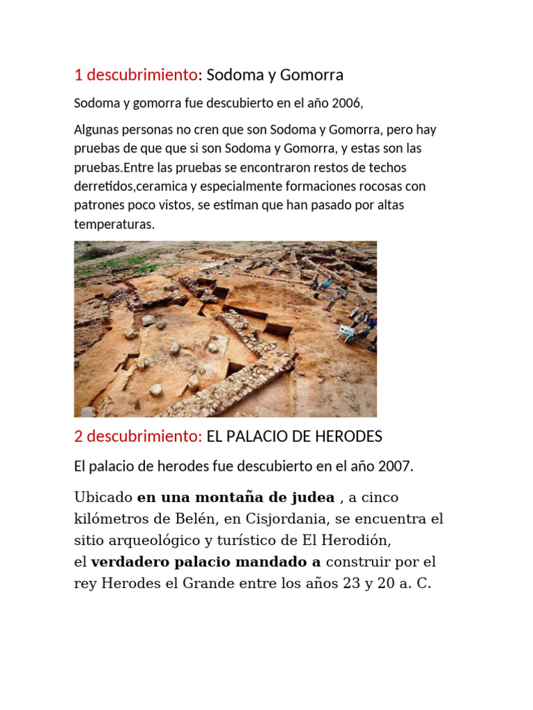 10 Descubrimientos Biblicos Pdf