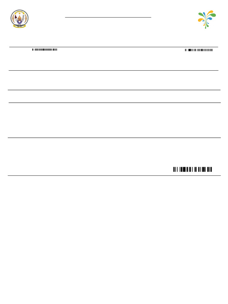 Republic Rwanda Revenue Authority Of: E-Filing Tax Acknowledgement ...