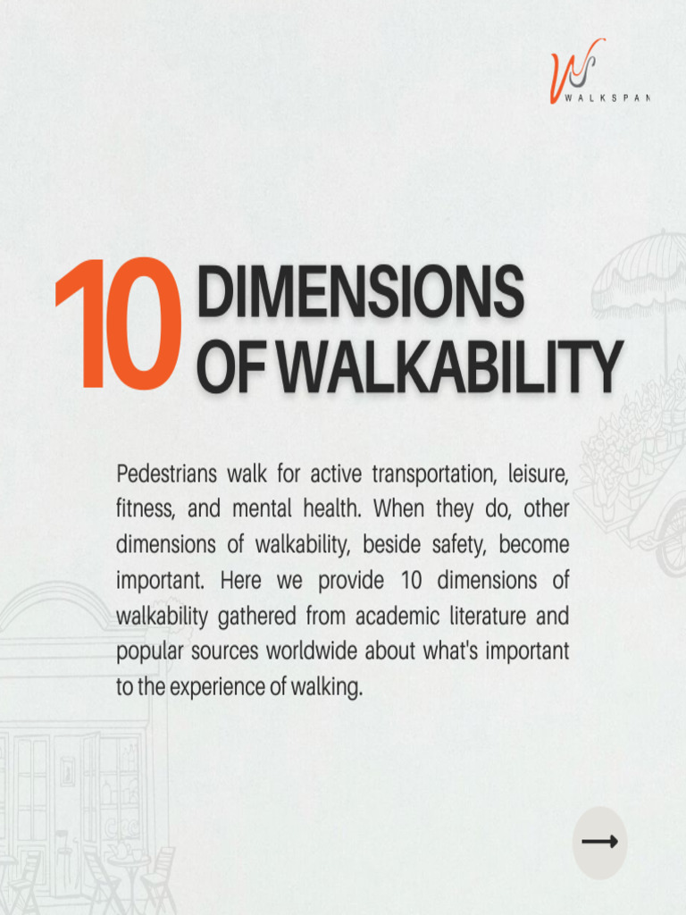 Designing Walkable Urban Spaces | PDF | Natural Environment