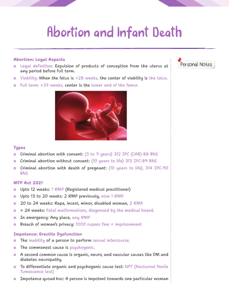 Abortion Laws and Infant Death Insights | PDF | Erectile Dysfunction ...