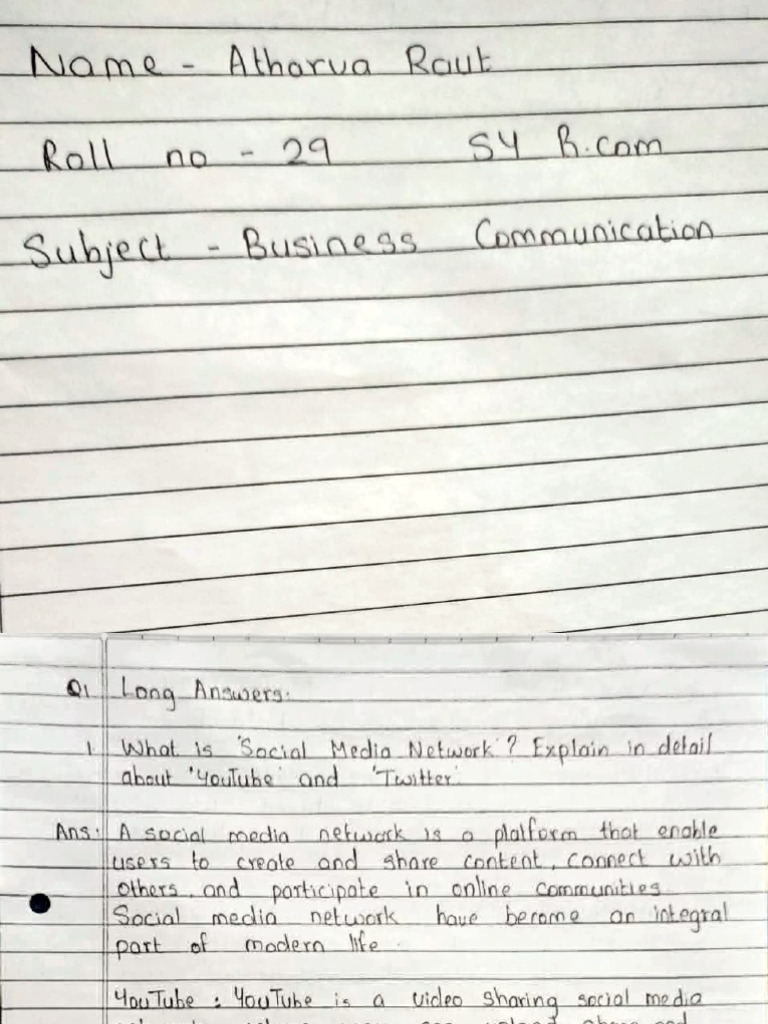 Business Communication Sem 4 Assignment 2 | PDF
