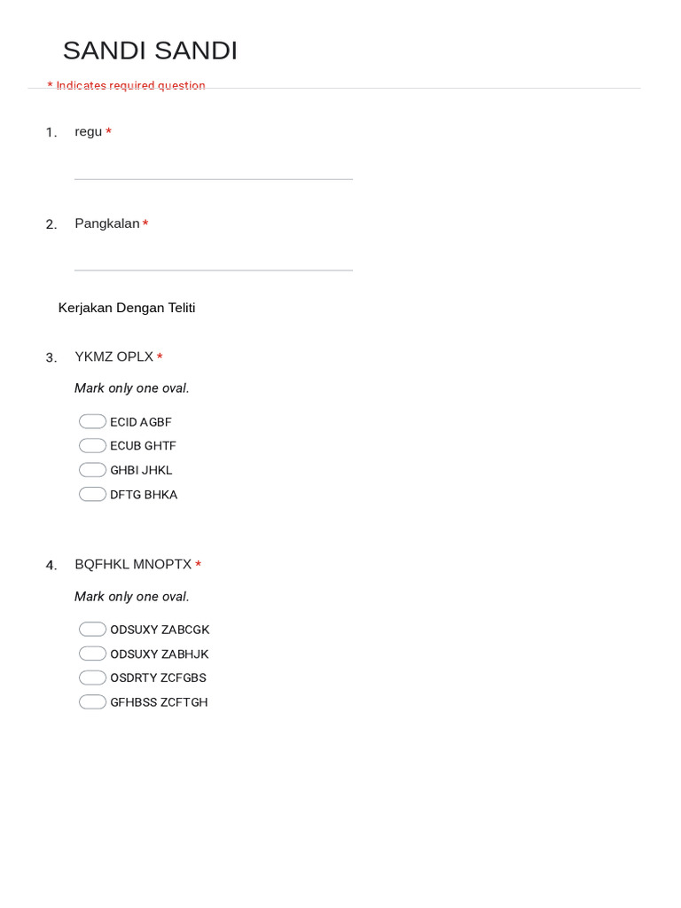 Blank quiz google forms pdf