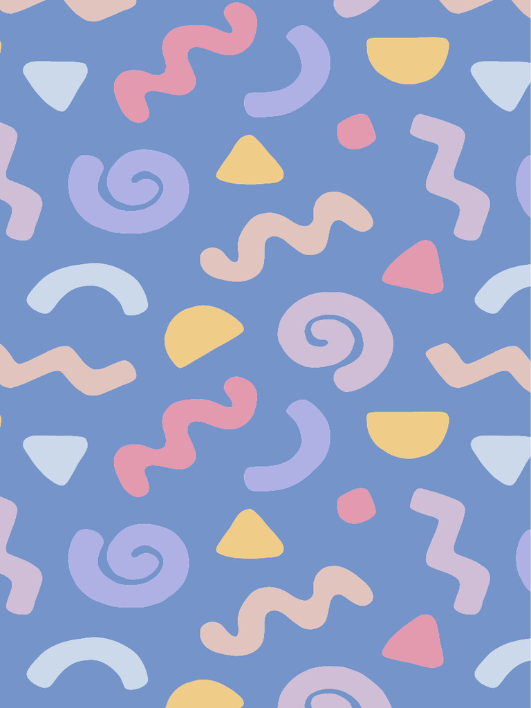 Pastel Geometric Math Book Cover | PDF