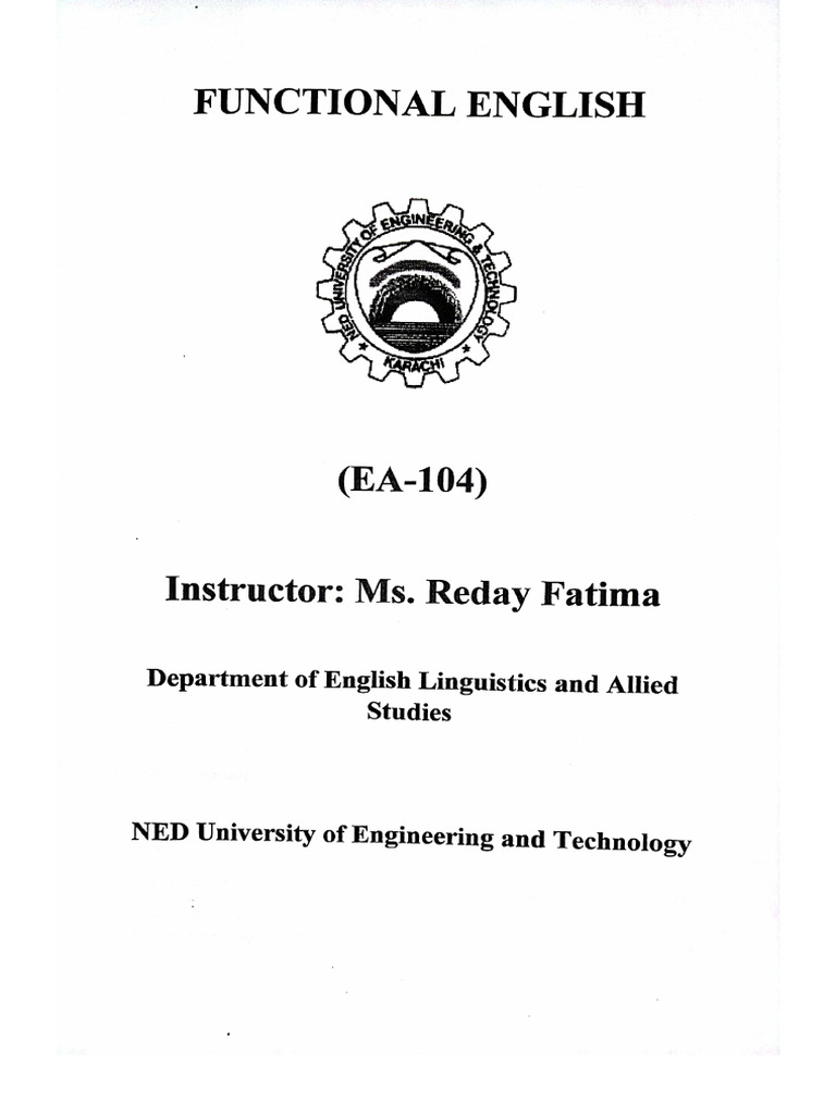 Ea-104 Functional Eng | PDF