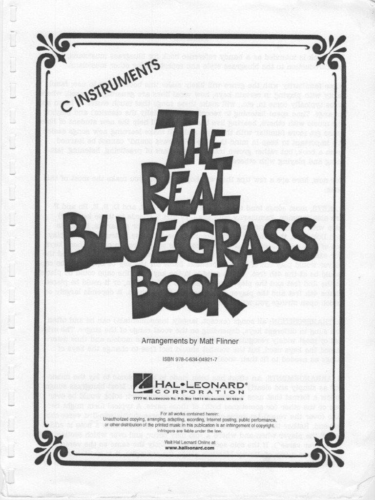 Big Bluegrass Book 01 60 | PDF