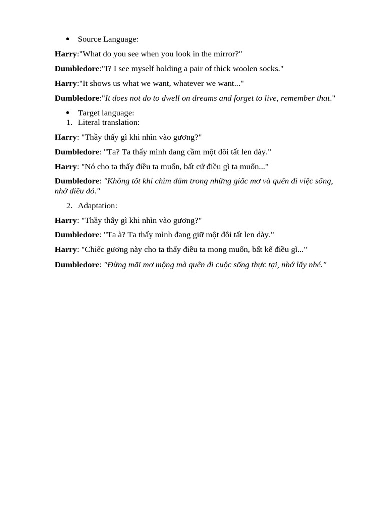 Example Adaptation | PDF