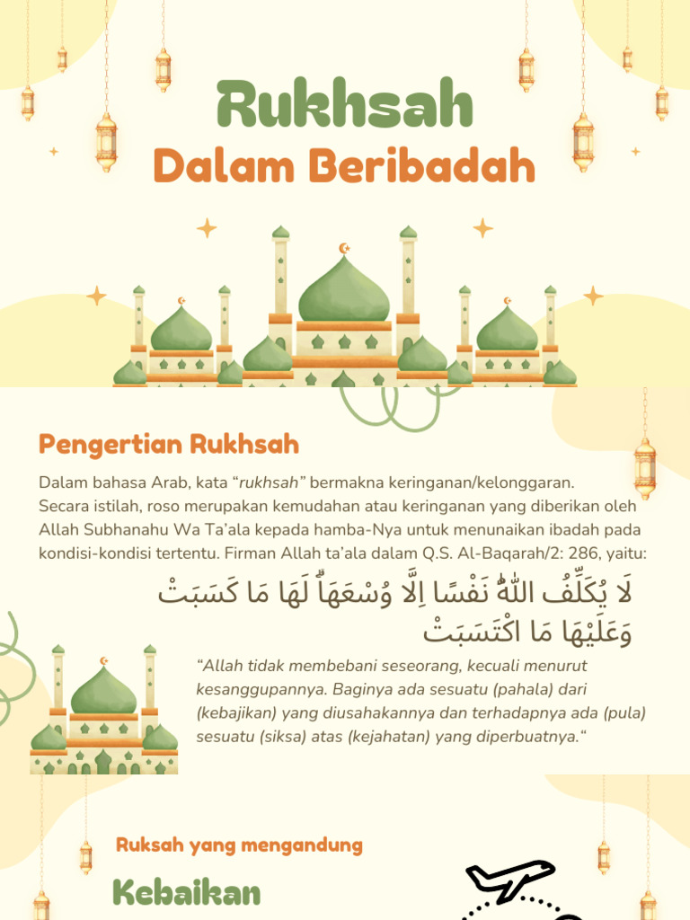 7 PAI BAB 9 Rukhsah Dalam Sholat PDF | PDF