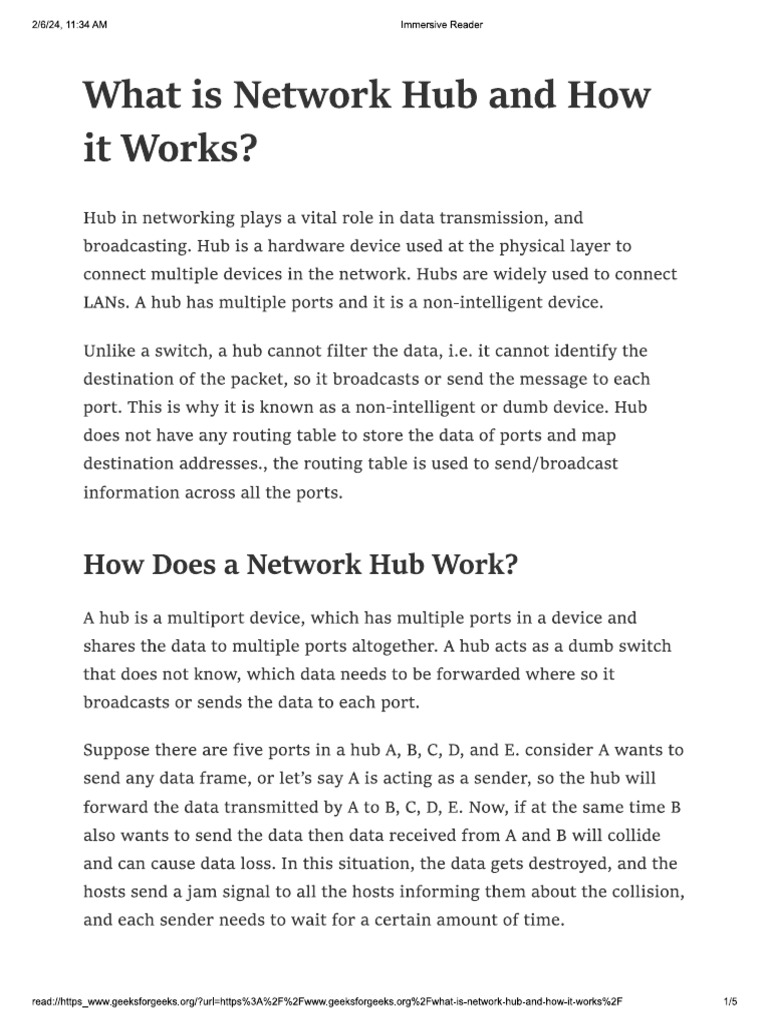 Hub | PDF