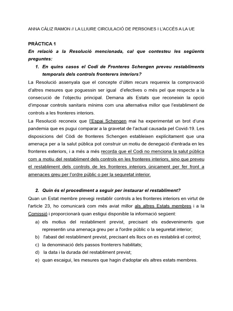 Pràctica 1 | PDF