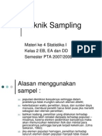 Teknik Sampling