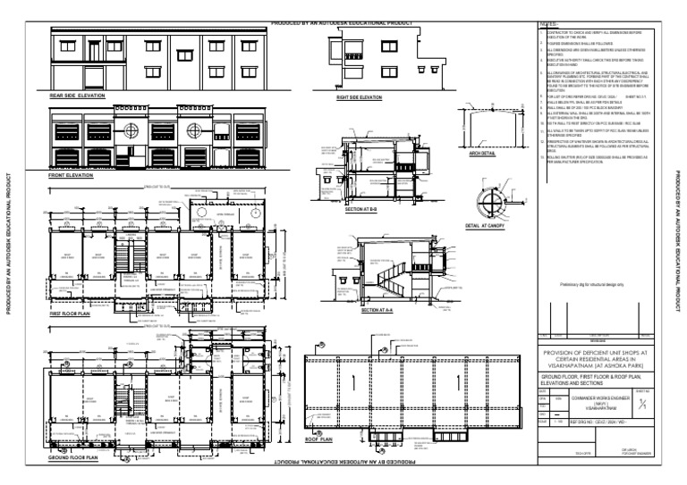 UNIT SHOP at Ashokapark-Model | PDF | Building Technology | Structural ...