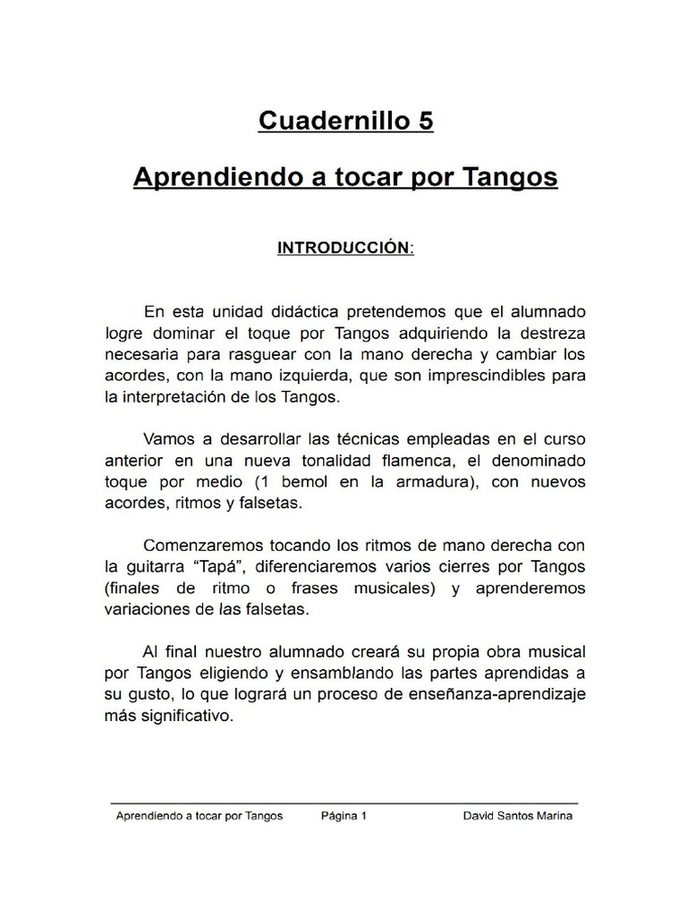 Tangos | PDF
