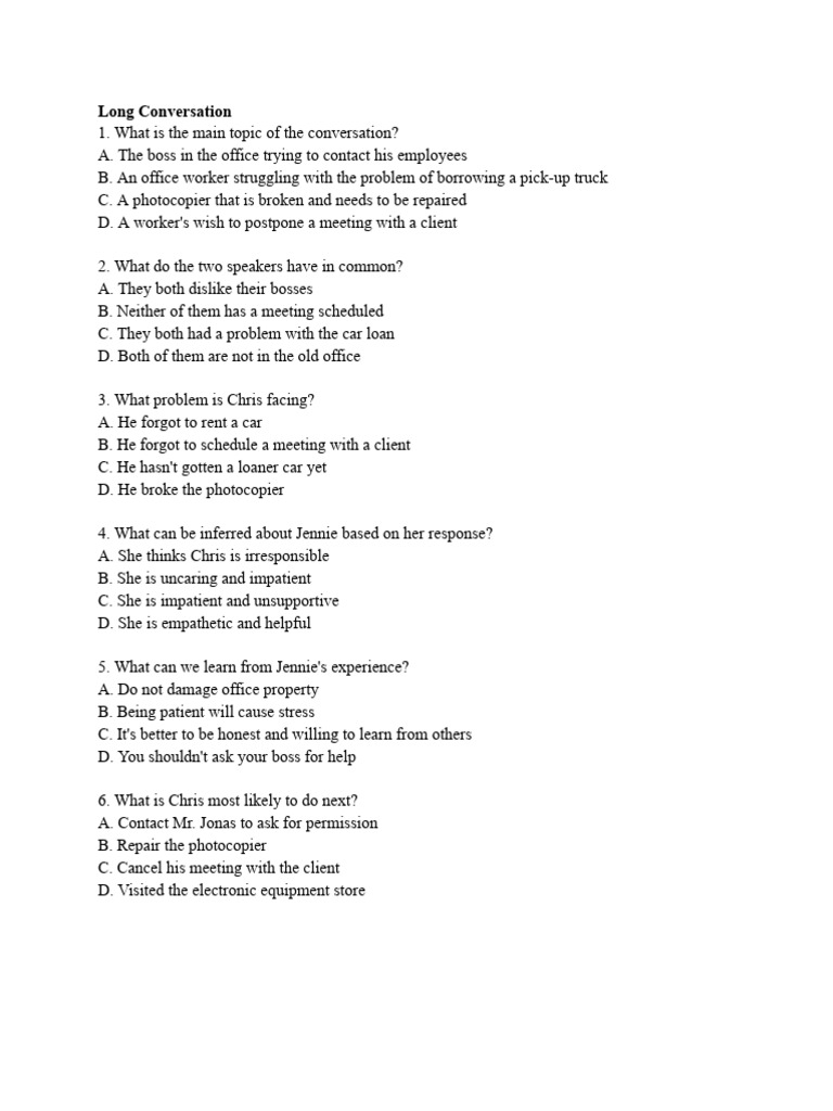 Questions | PDF
