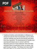 05e Crafts and The Visual Arts in Malaysia-Textiles and Embroidery