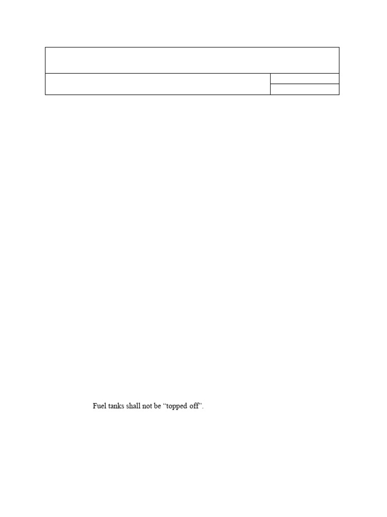 Vehicle Fueling SOP Guidelines | PDF | Gasoline | Vehicles