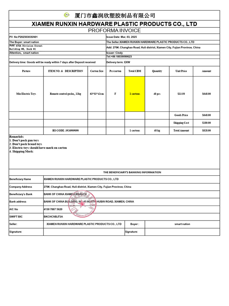 Invoice-20250303-Smart Nation | PDF