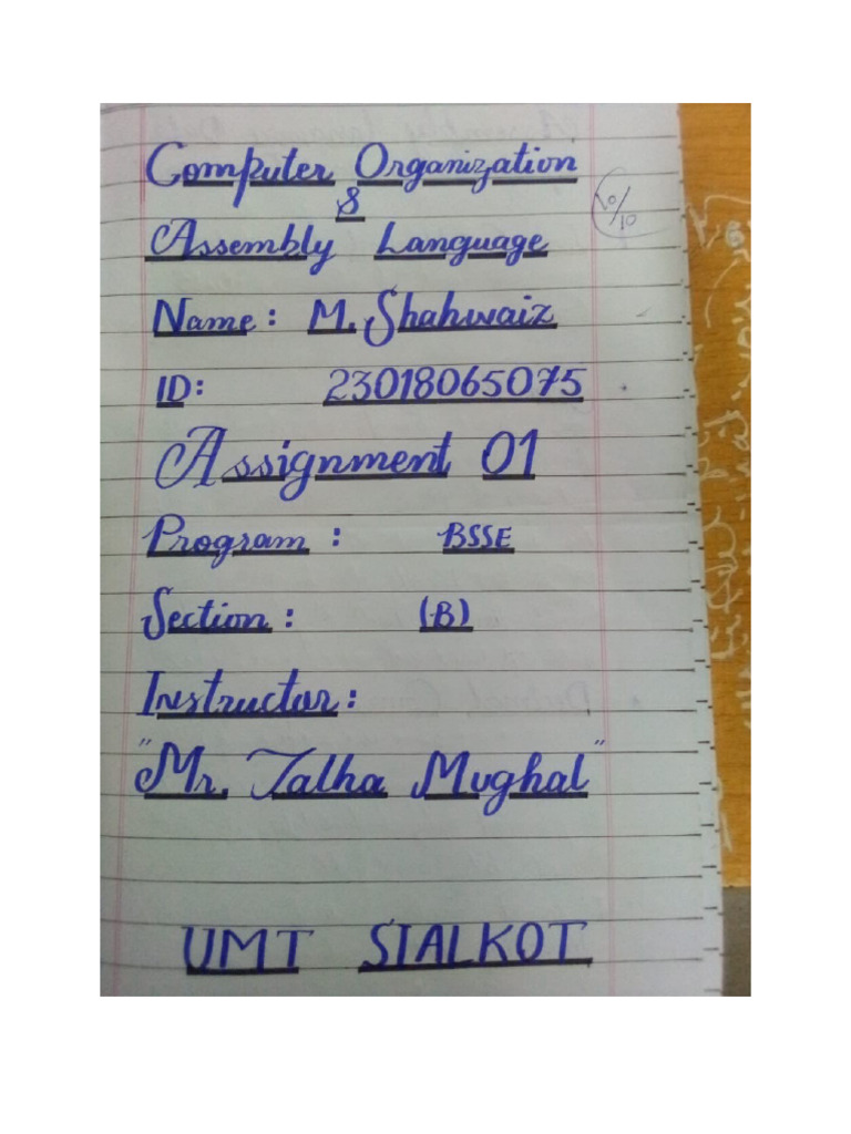 Assignment 1 Coal Pdf