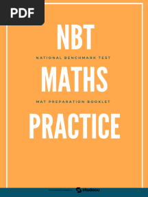 NBT Maths  Preparation Booklet-1