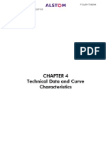 Technical Data and Curve Characteristics: Technical Guide P12X/En T04/B44 Micom P120/P121/P122/P123