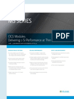 MiaSole MS Datasheet