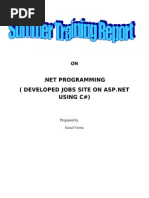 Net Programming Using C#) : Prepared by