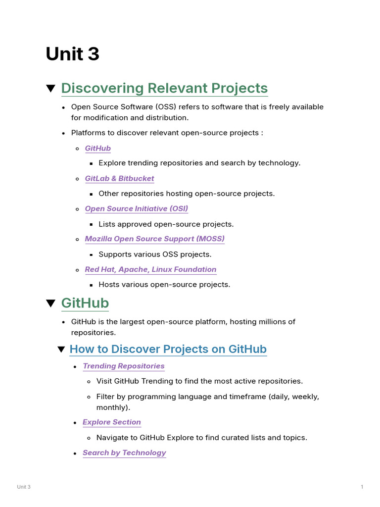 Discovering Trending GitHub Projects | PDF | Software | Computing