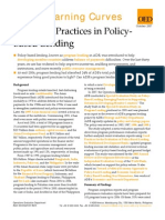 Emerging Practices in Policy-Based Lending